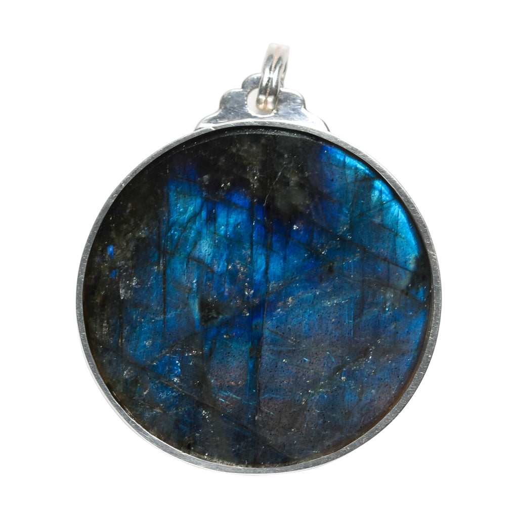 Creative natural crystal jewelry  labrador tree forest pendant