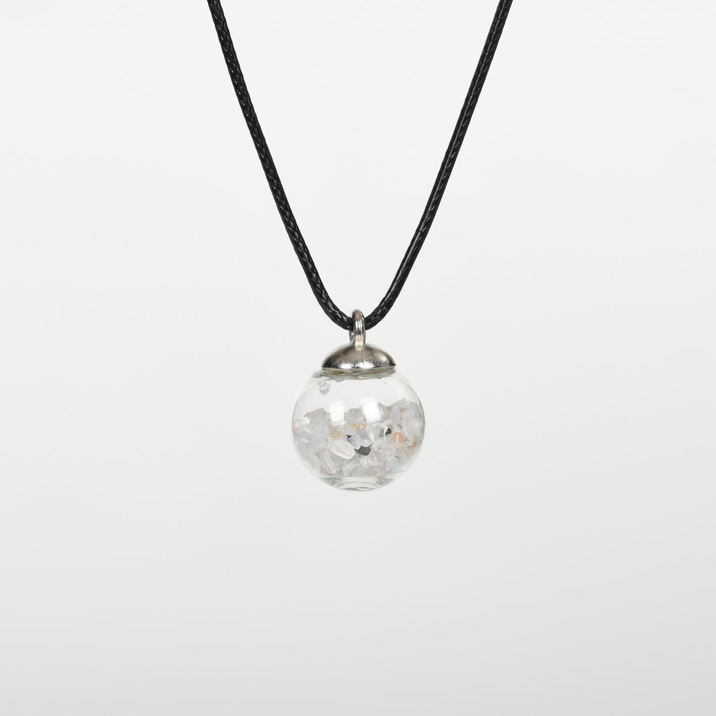 Glass ball necklace Pendant Fashion Simple Round pendant