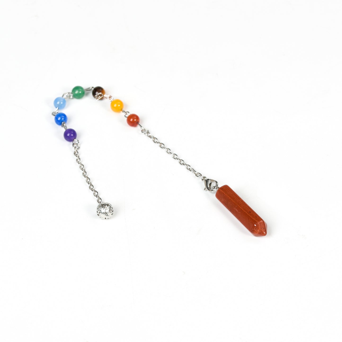 Seven Chakras Spiritual pendulum Pencil tip crystal