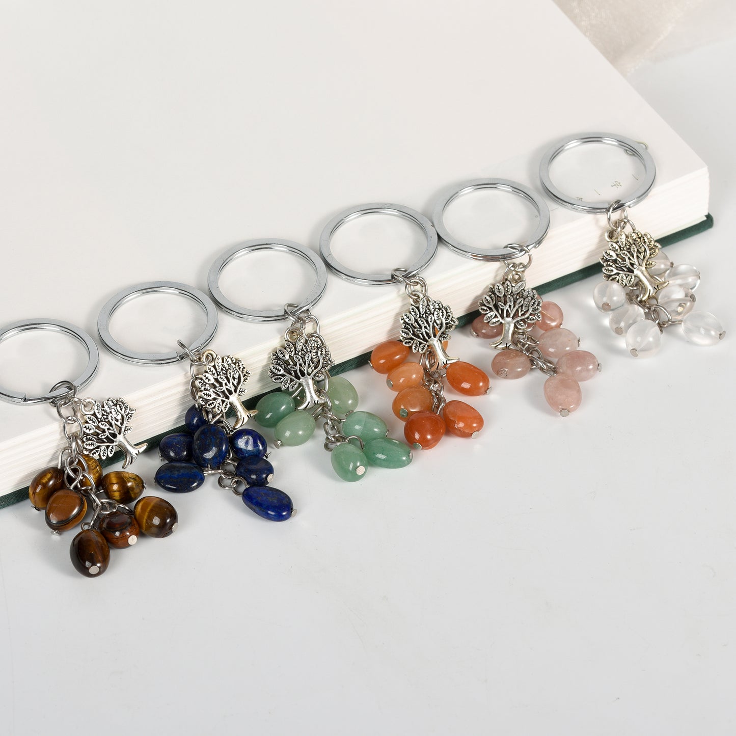 Gravel key chain Crystal accessories gifts wholesale Create personalized