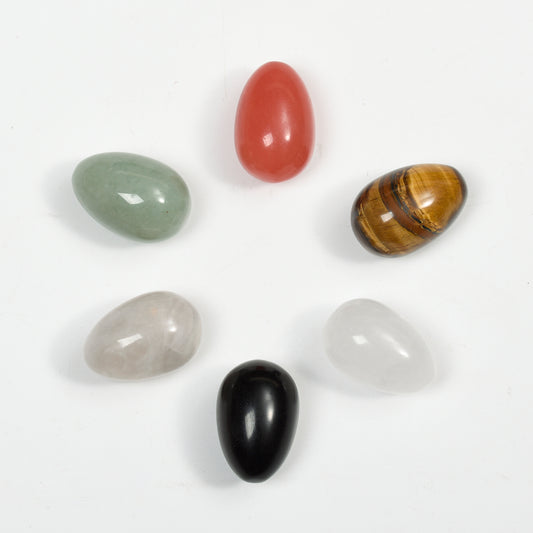 Egg Shaped Stone Natural Healing Crystal Kegel Massage Accessory