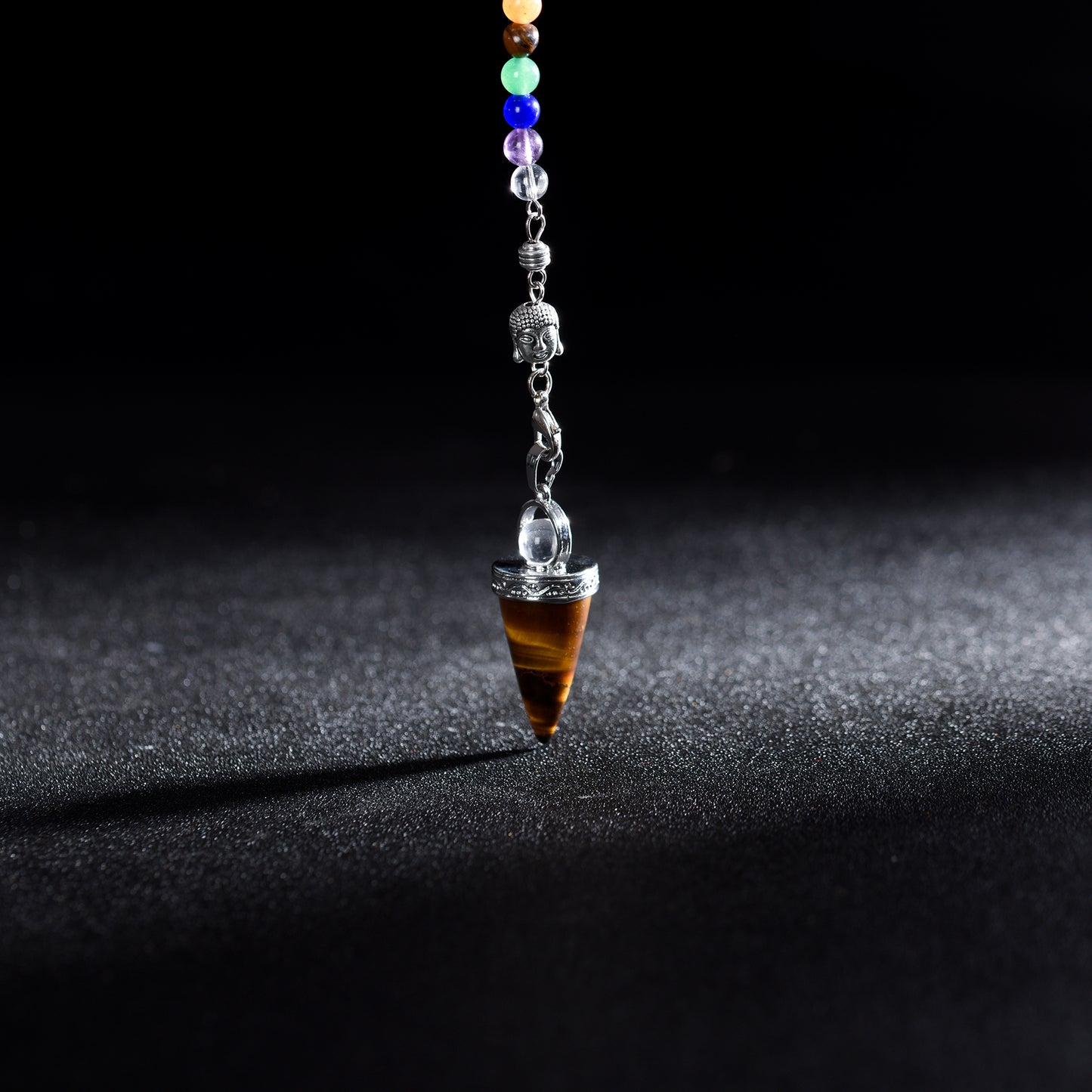 Chakra Spiritual Pendulum Natural Crystal Pendulum Pendant