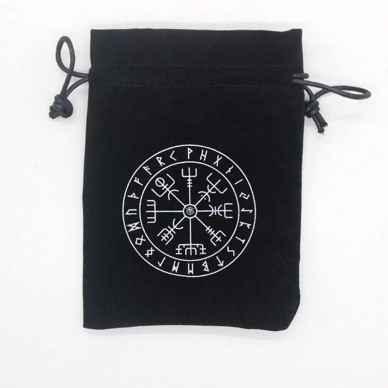 Rune Drawstring Storage  Tarot Cards Bag