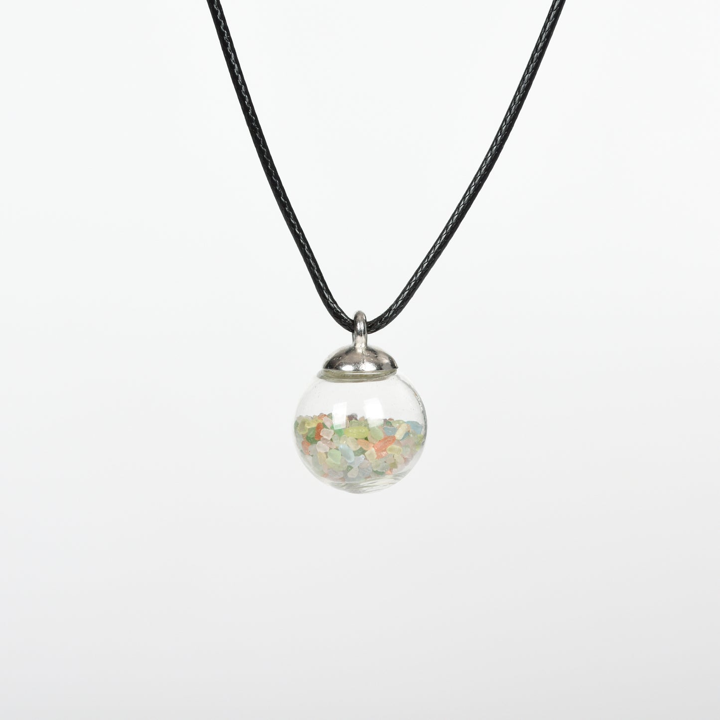 Glass ball necklace Pendant Fashion Simple Round pendant