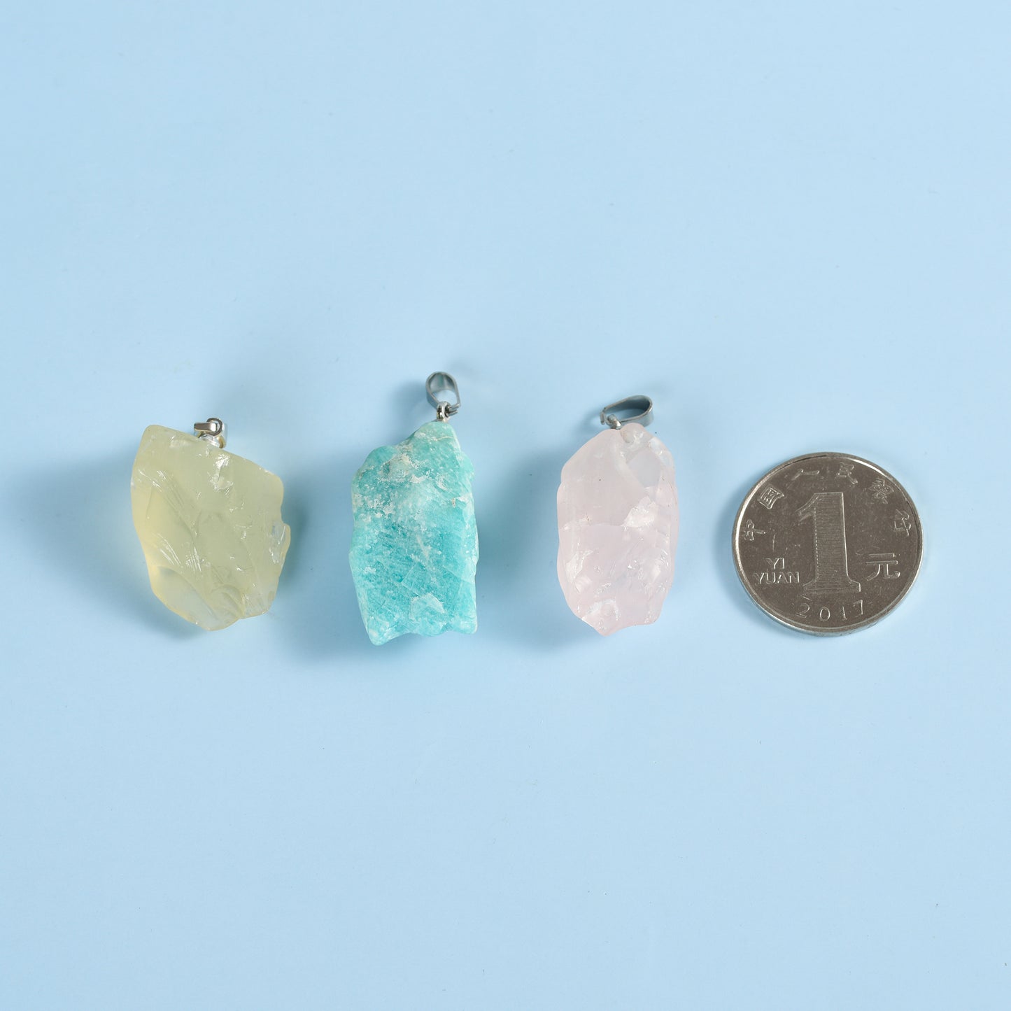 Raw stone pendant pendant crystal wholesale arts and crafts Pendant wholesale