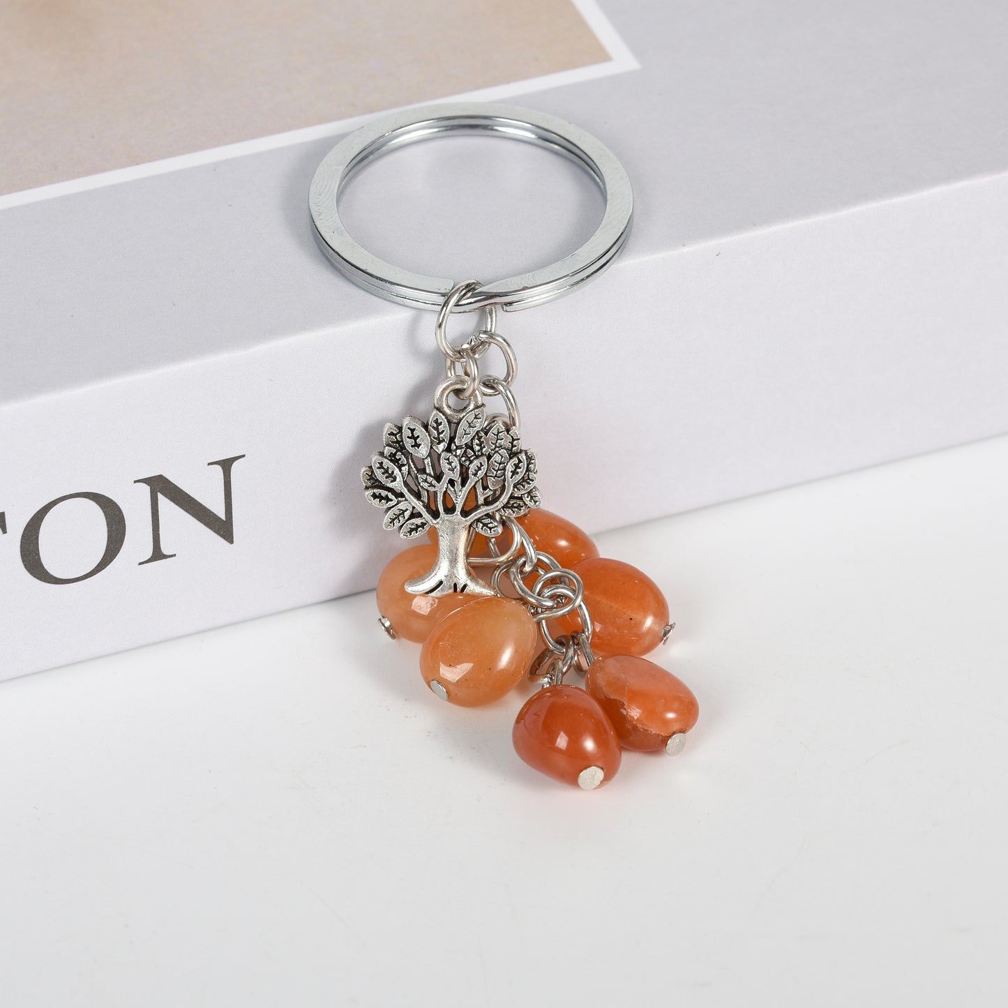 Gravel key chain Crystal accessories gifts wholesale Create personalized