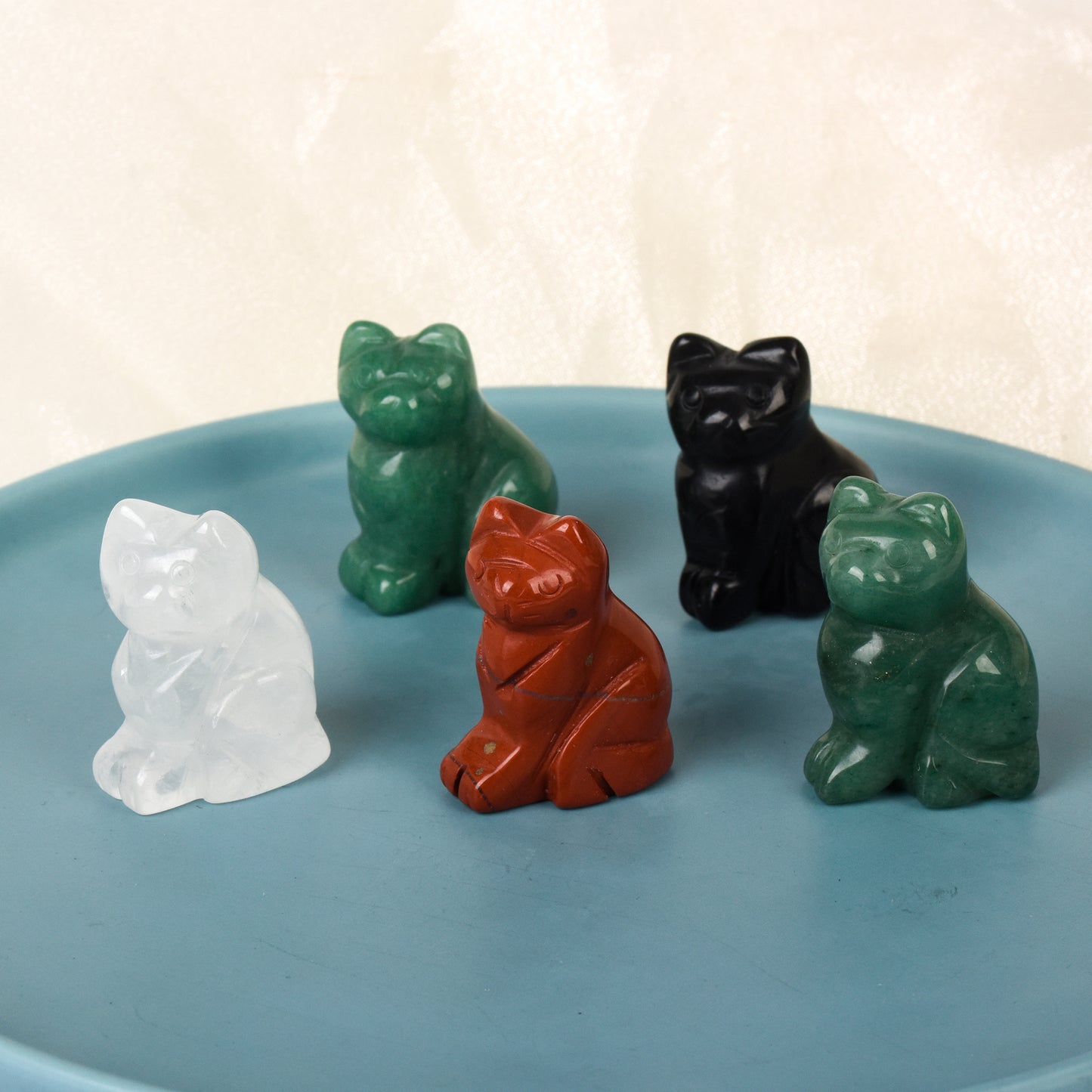 Crystal cat crystal wholesale natural engraving Factory direct sale