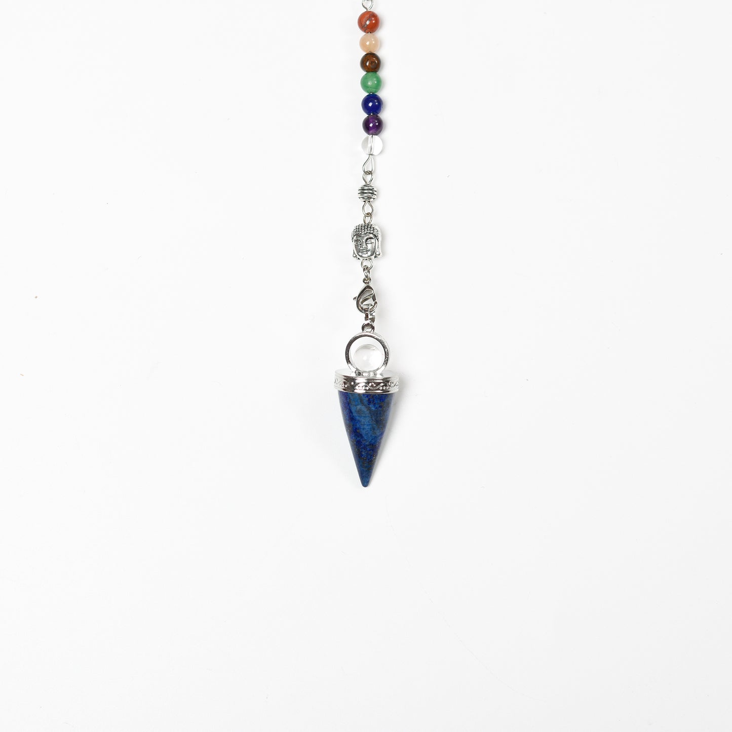 Chakra Spiritual Pendulum Natural Crystal Pendulum Pendant