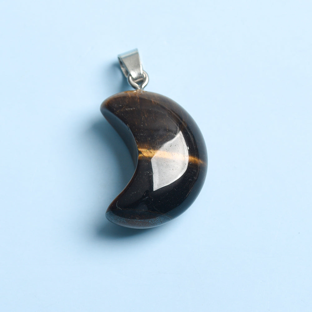 Natural crystal moon pendant a large number of inventory manufacturers direct many styles