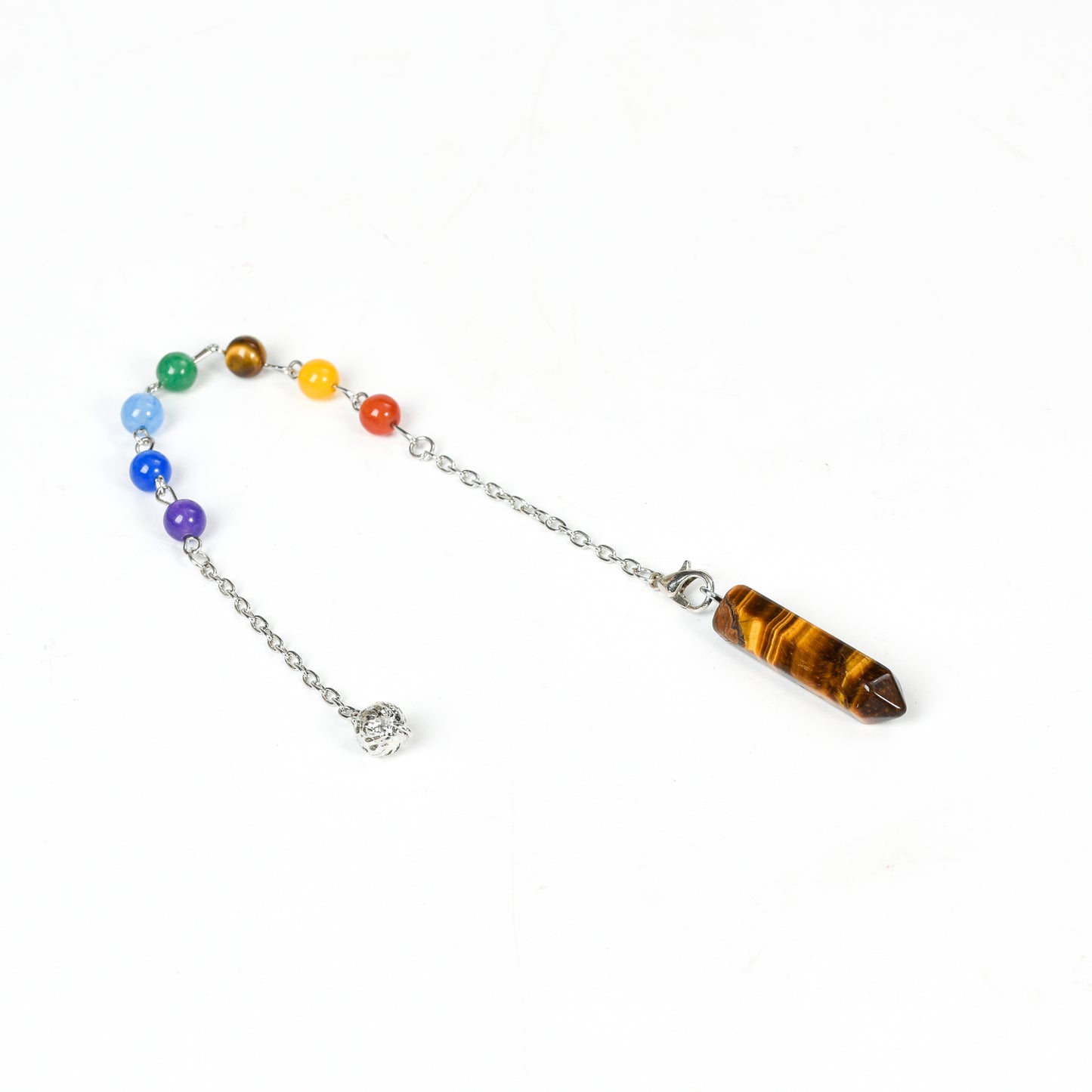 Seven Chakras Spiritual pendulum Pencil tip crystal