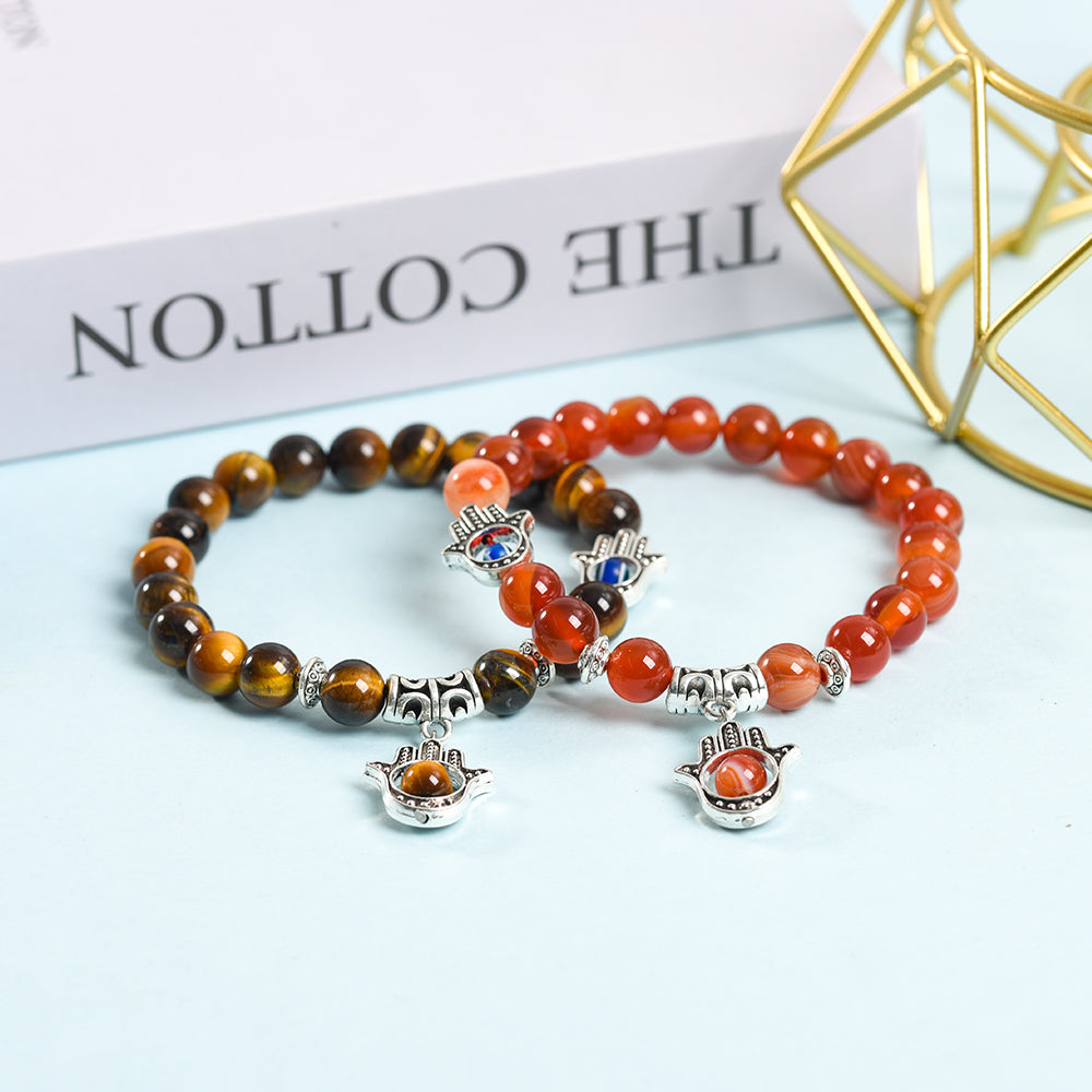 Cross-border new Horus Eye time gem bracelet Europe and the United States fashion retro crystal creative bracelet decoration wholesale