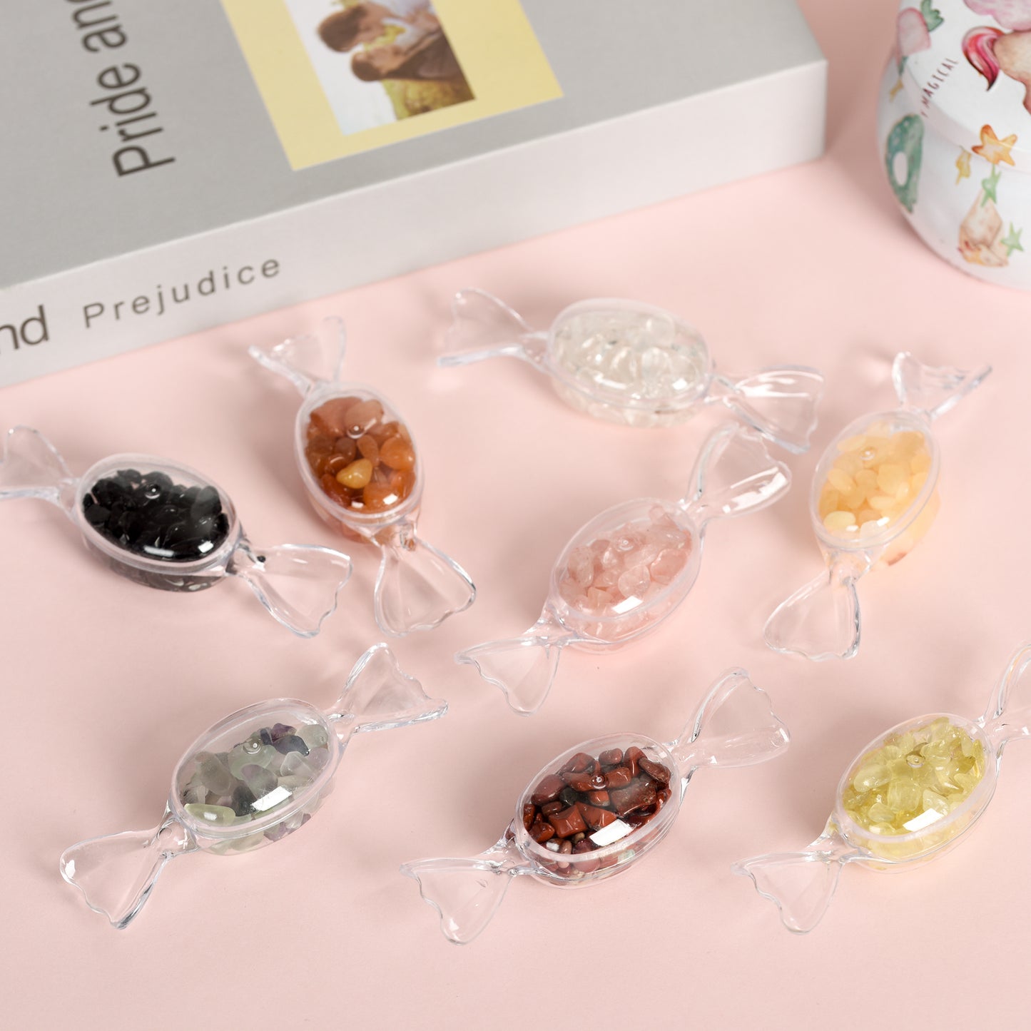 Candy Crushed stone crystal wholesale The factory Hot style decoration Candy ornament