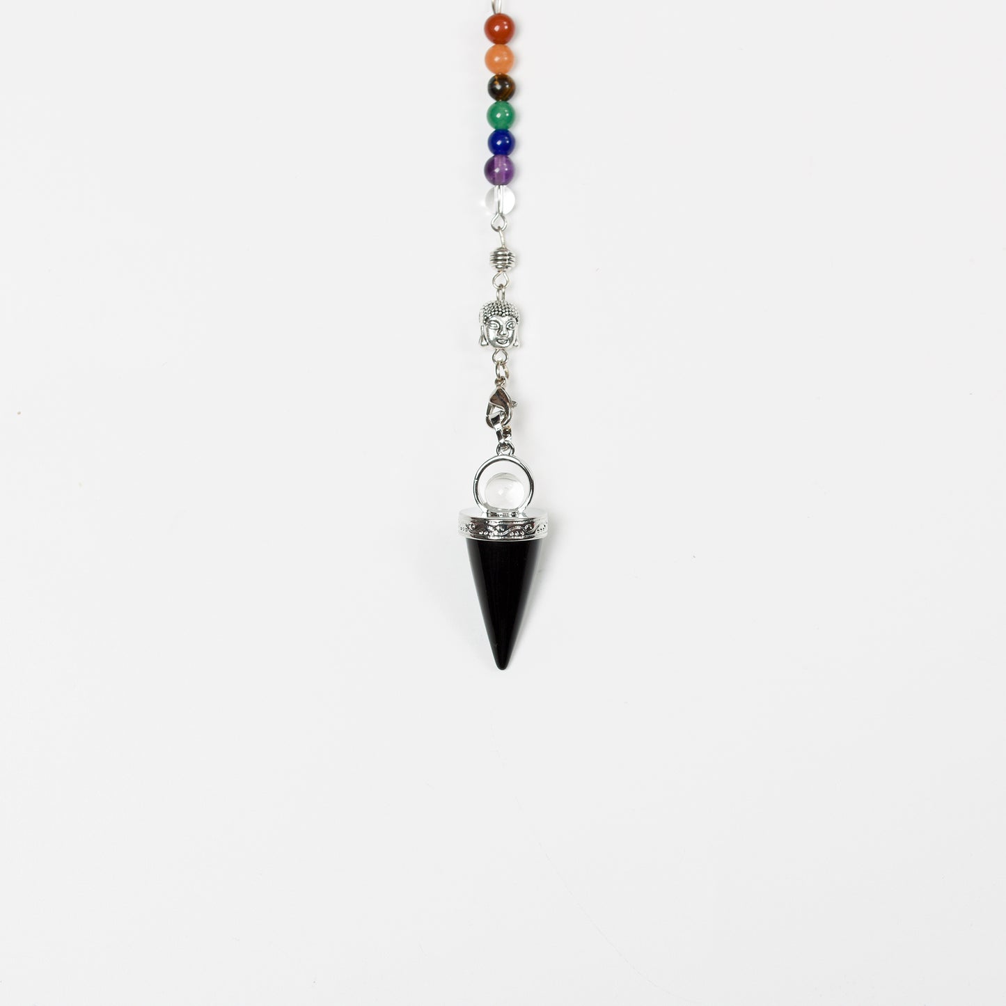 Chakra Spiritual Pendulum Natural Crystal Pendulum Pendant