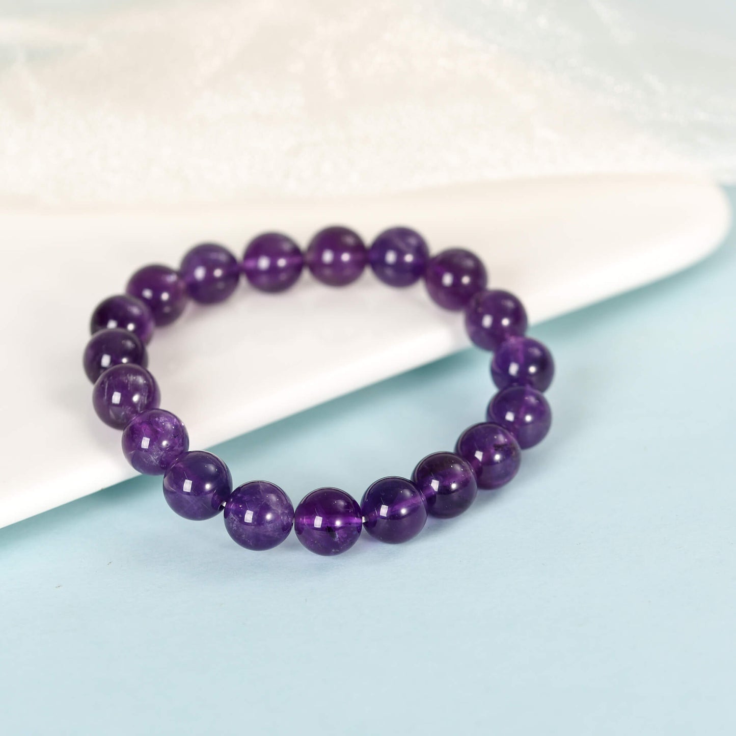 10mm single circle bracelet Crystal Bracelets Natural Artificial Bracelets