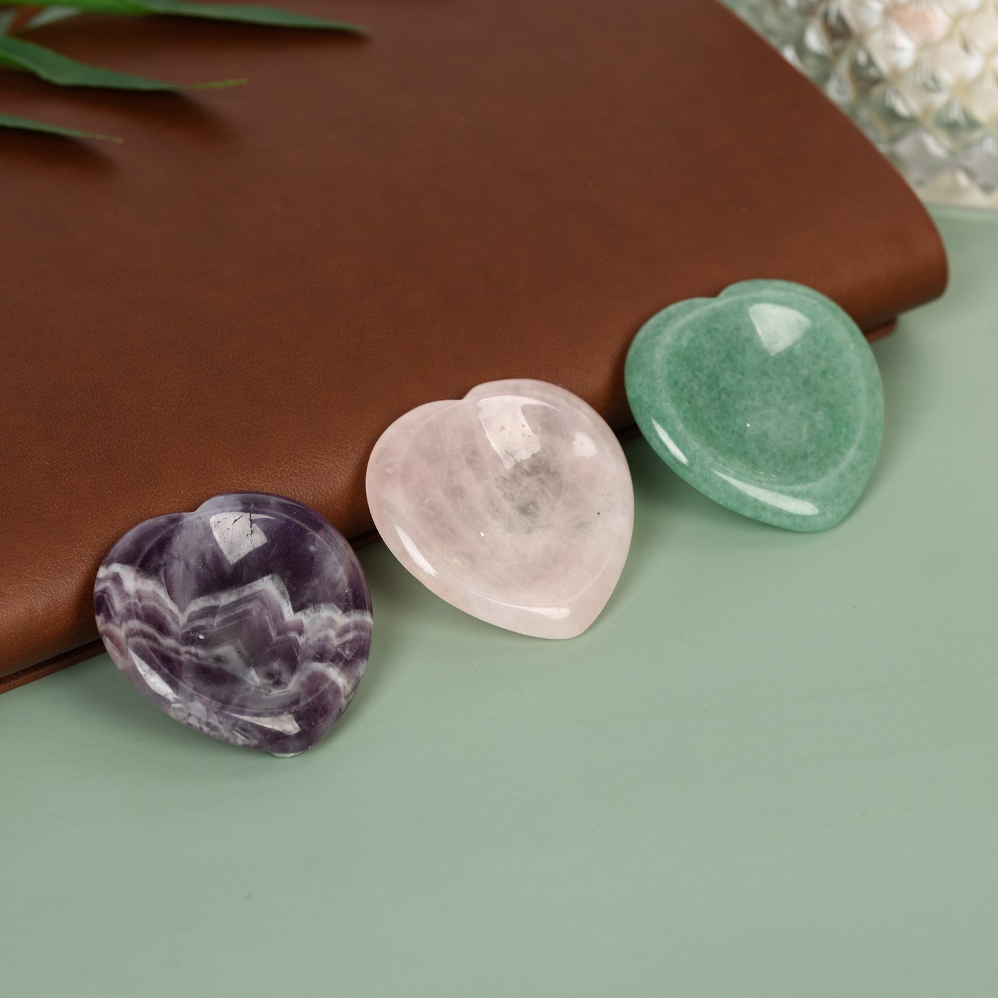 Worry stone massage products crystal wholesale natural energy arts and crafts Thumb stone