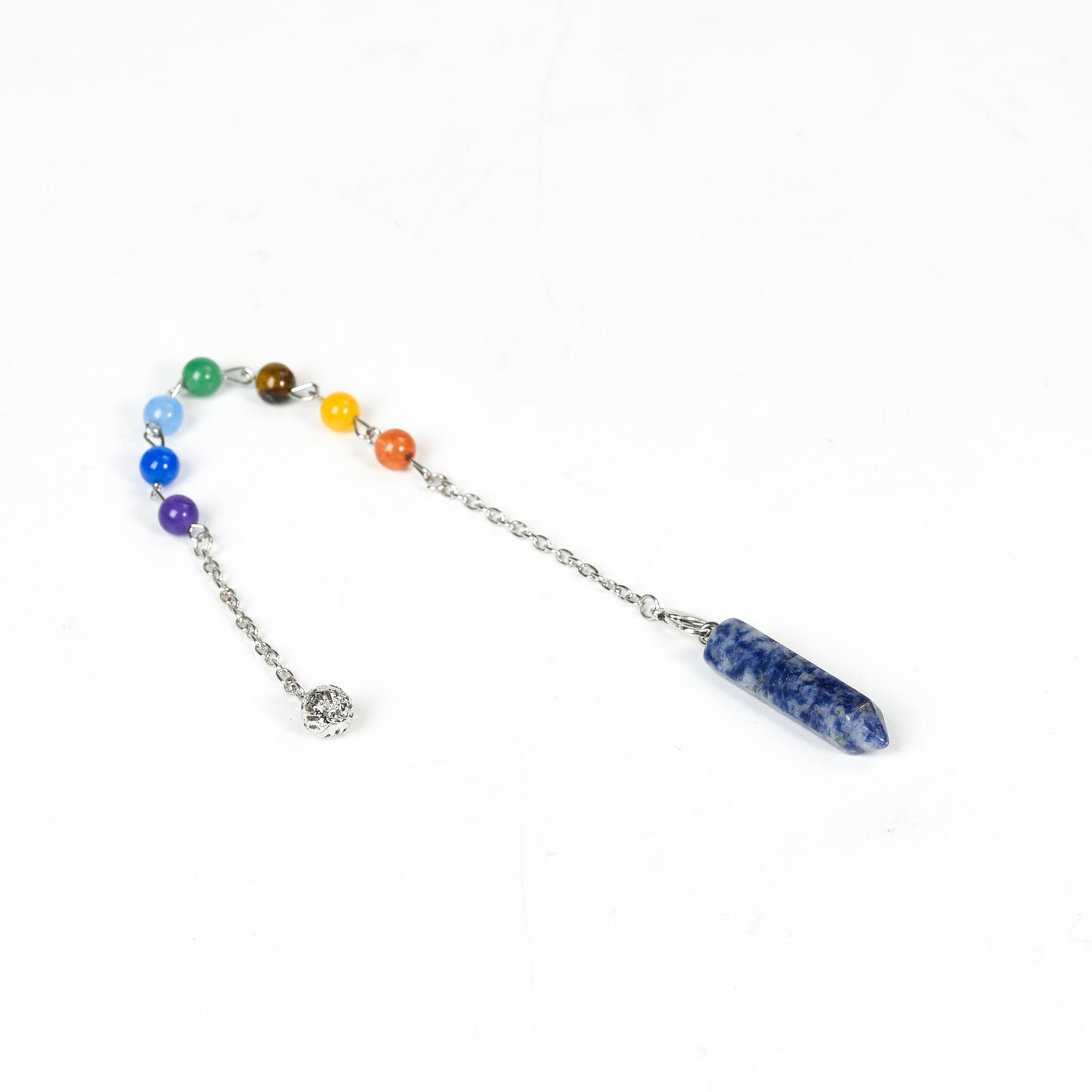 Seven Chakras Spiritual pendulum Pencil tip crystal