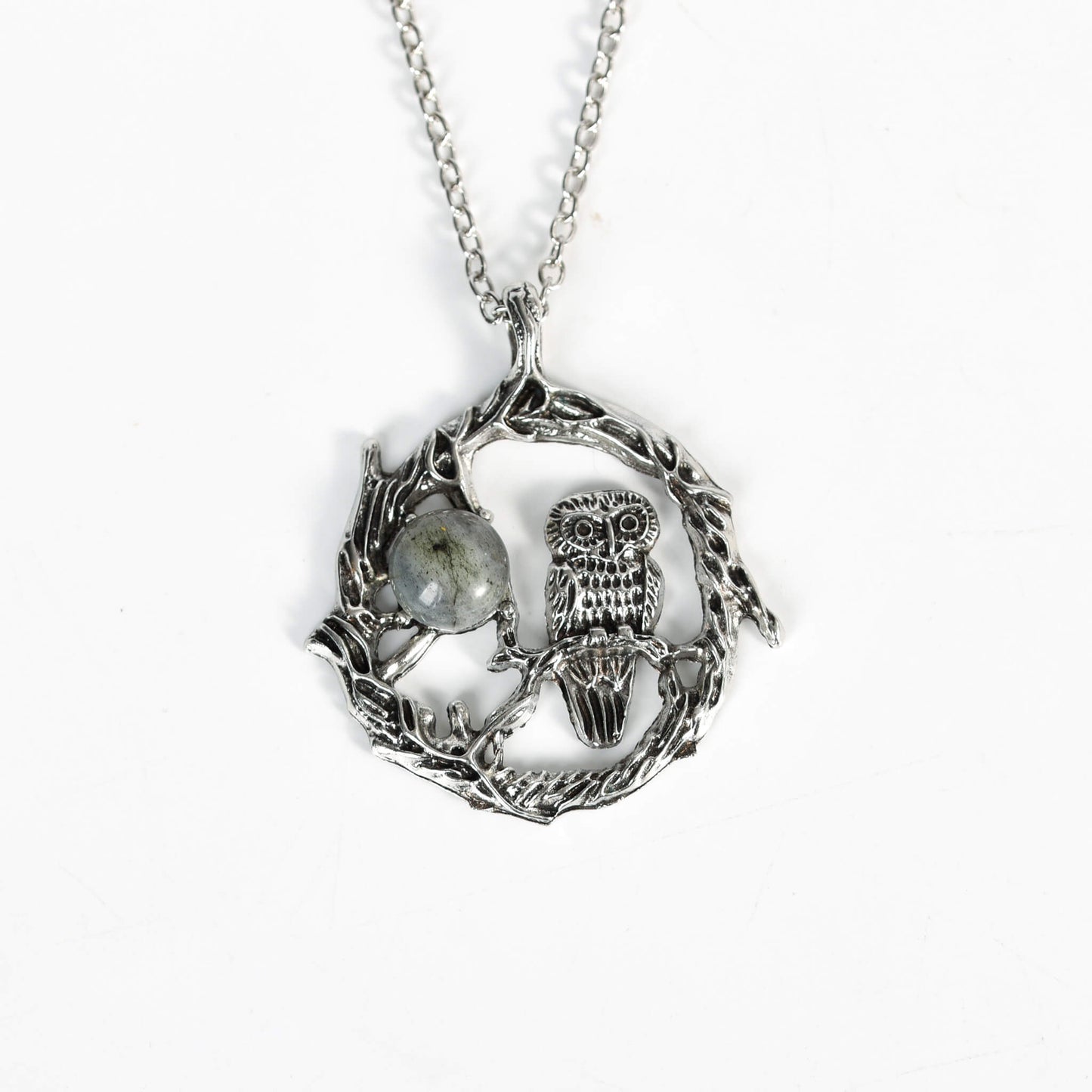 Labradorite Necklace Pendant Crystal Necklace Factory Wholesale Natural Crystal Earrings