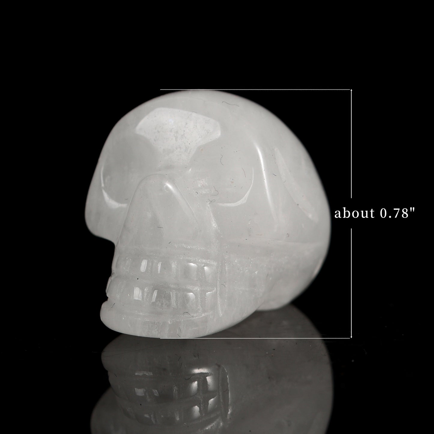 Crystal skull carving crystal skull crystal wholesale gift factory outlet