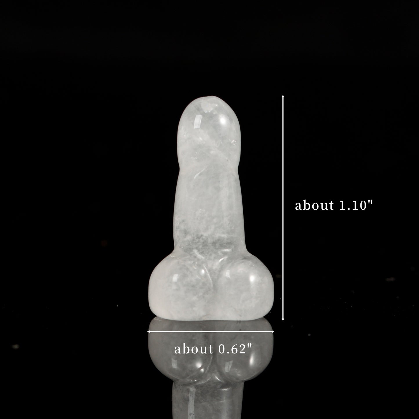 Crystal penis carving handicraft office desktop ornaments male JJ