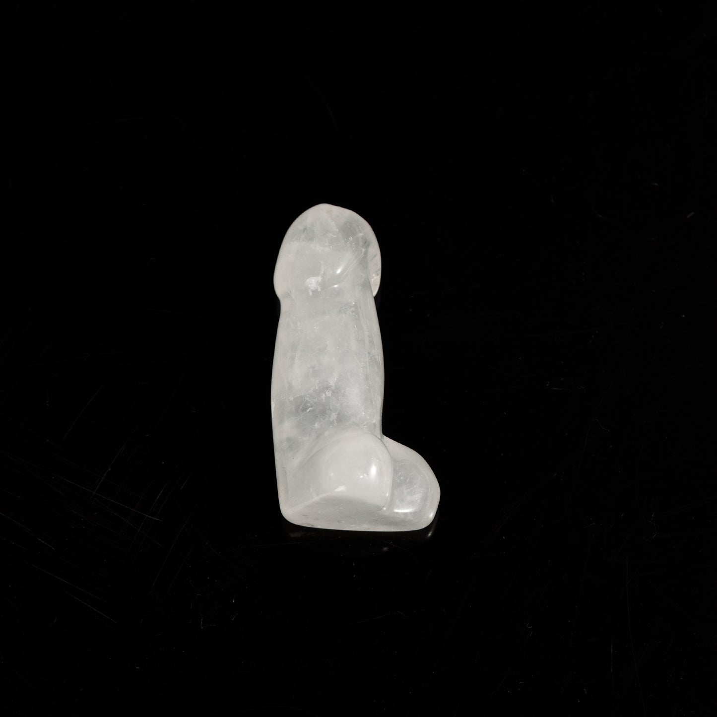 Crystal engraving Two-inch penis Wholesale Natural Crystal