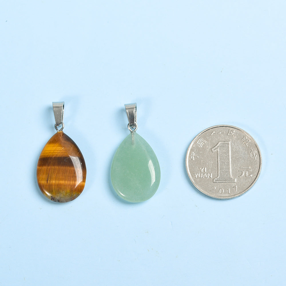 Natural water drop shape crystal pendant accessories manufacturers for wholesale special