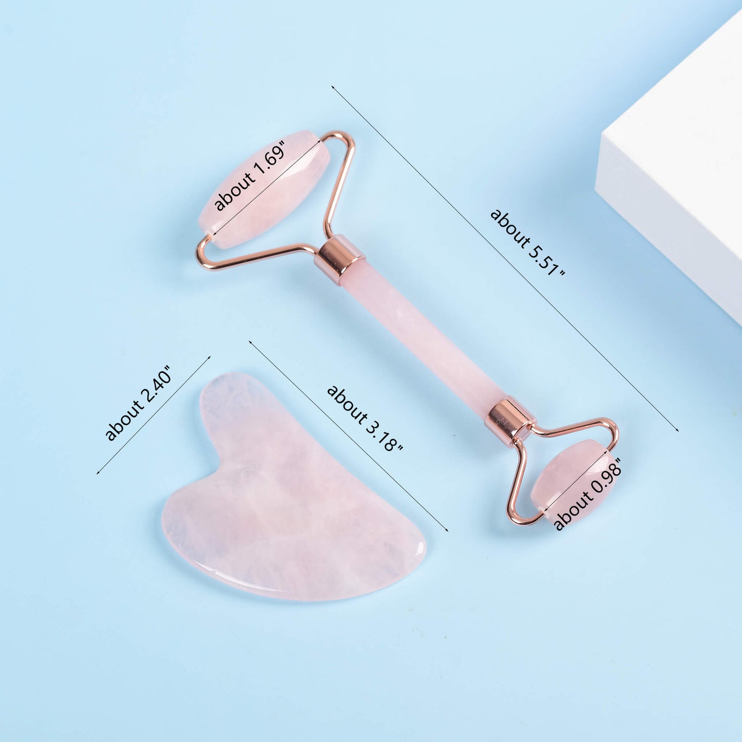 Crystal Massage Gua Sha Board Moisturizes skin Wellness Yoga Healing