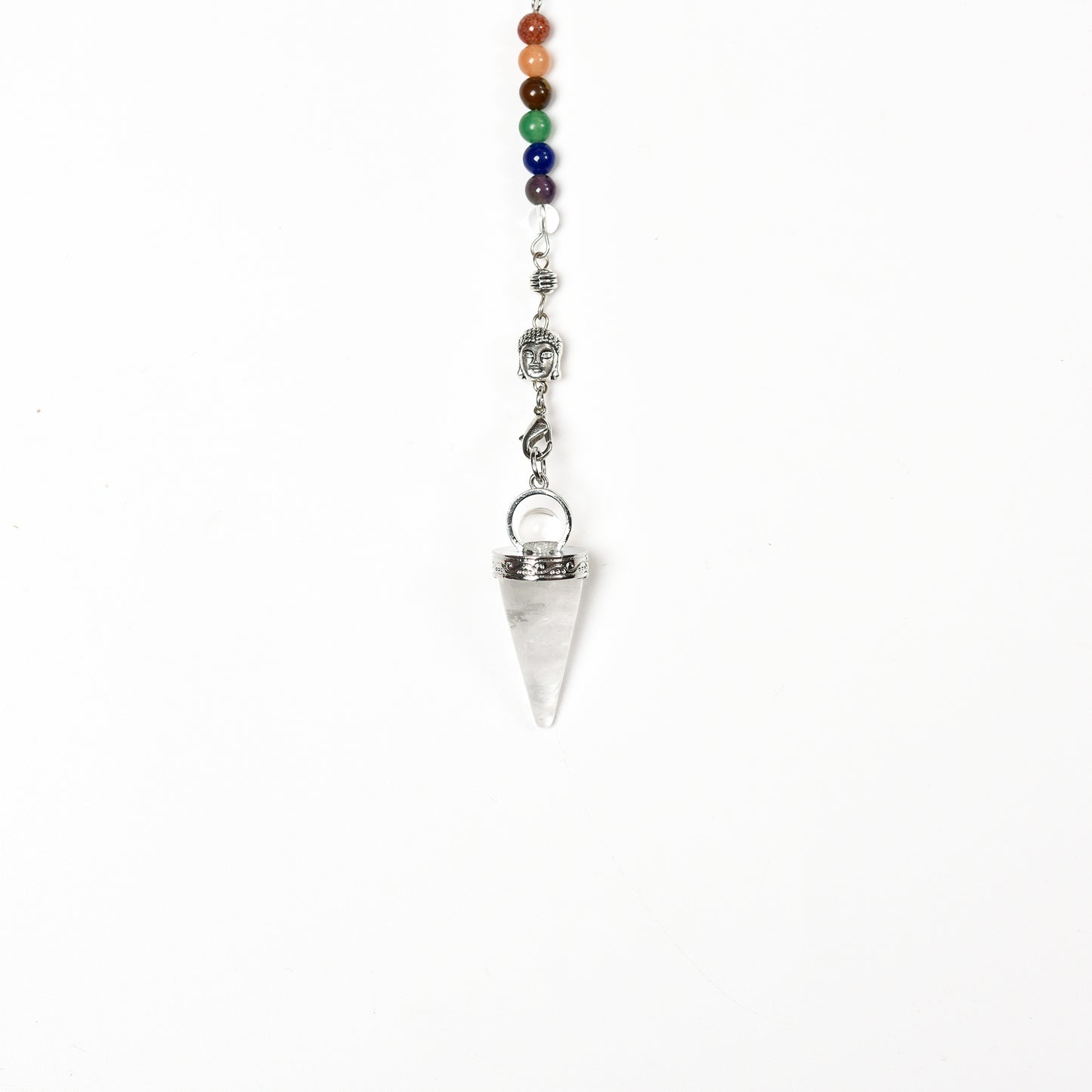 Chakra Spiritual Pendulum Natural Crystal Pendulum Pendant