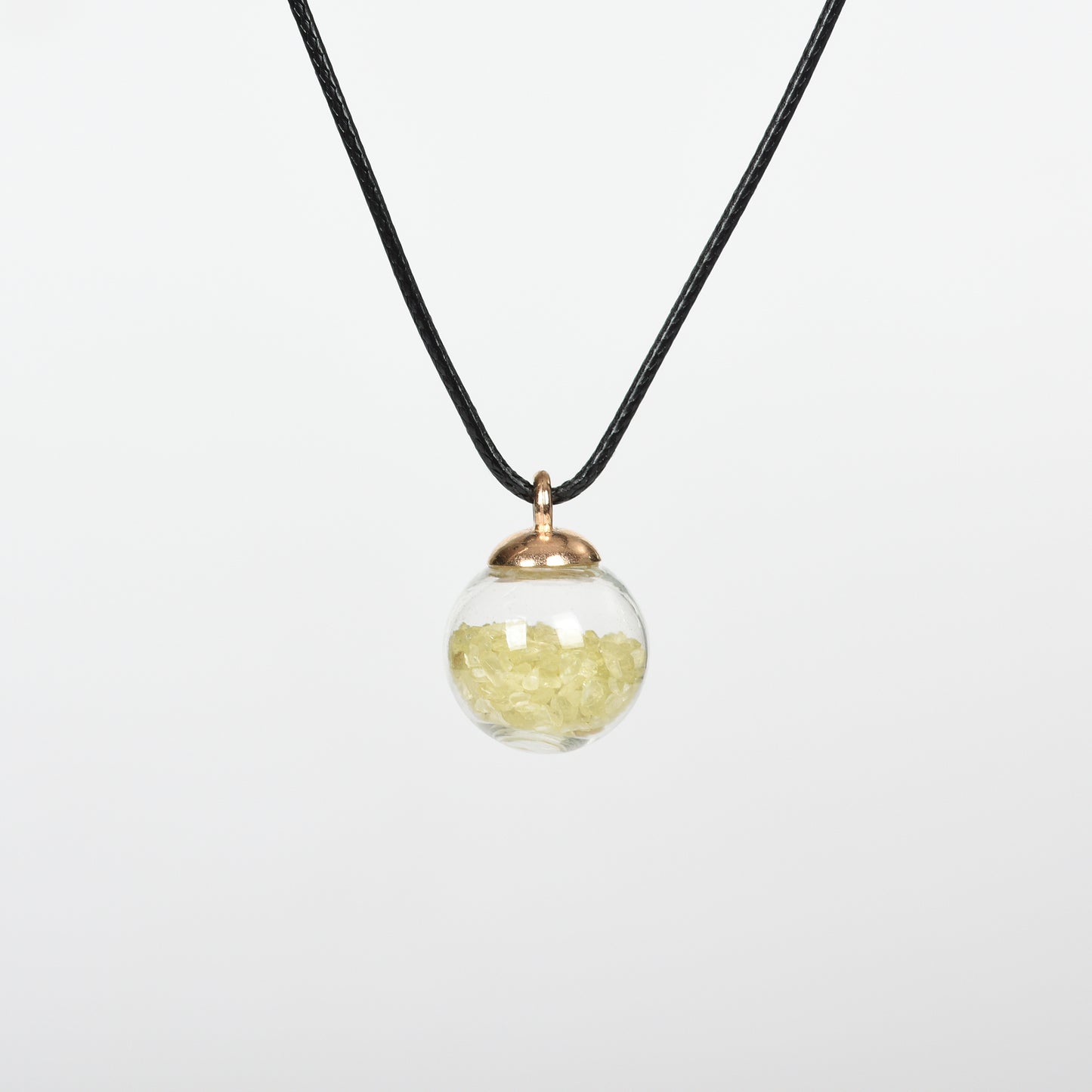 Glass ball necklace Pendant Fashion Simple Round pendant