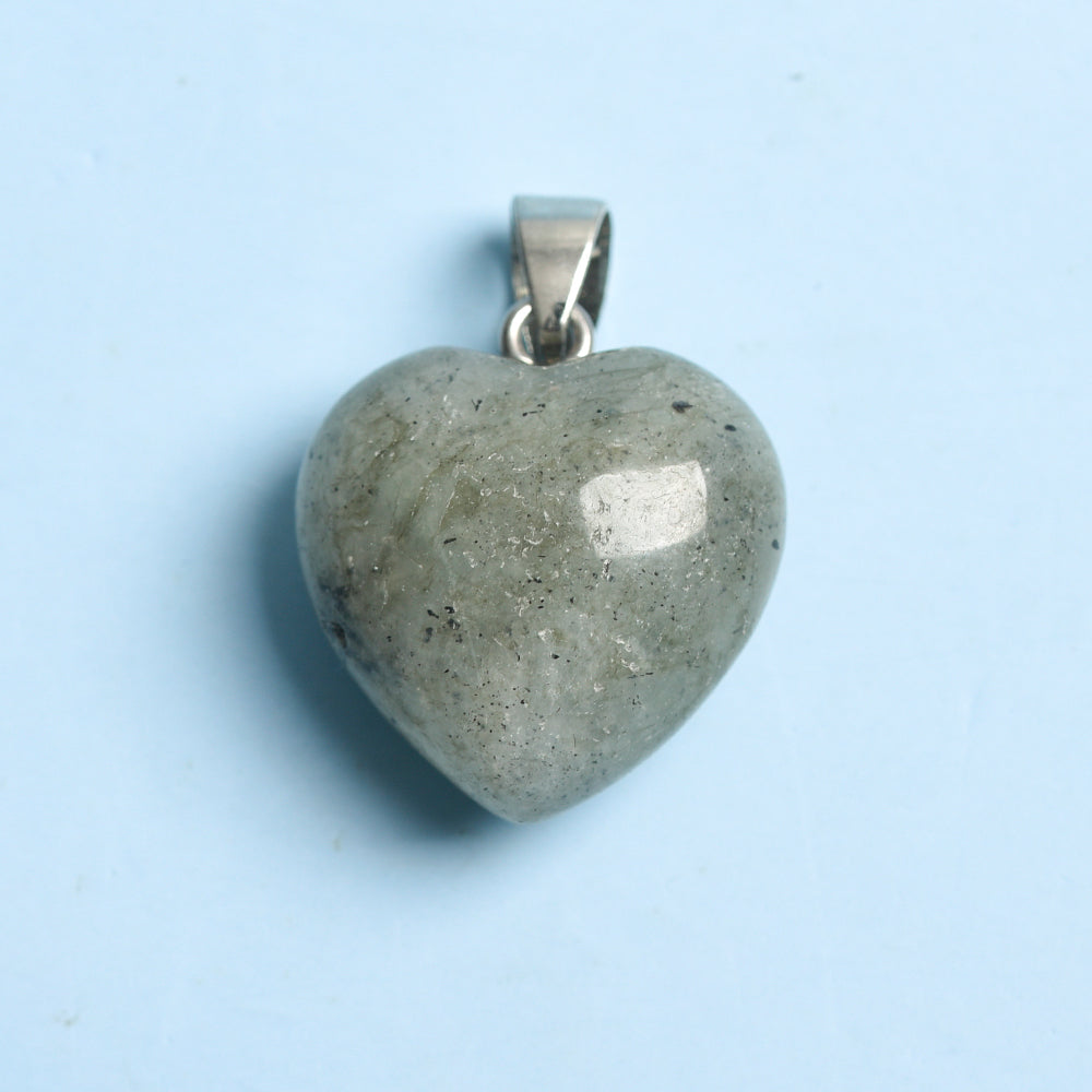 Natural crystal love pendant accessories wholesale large inventory manufacturers for direct supply