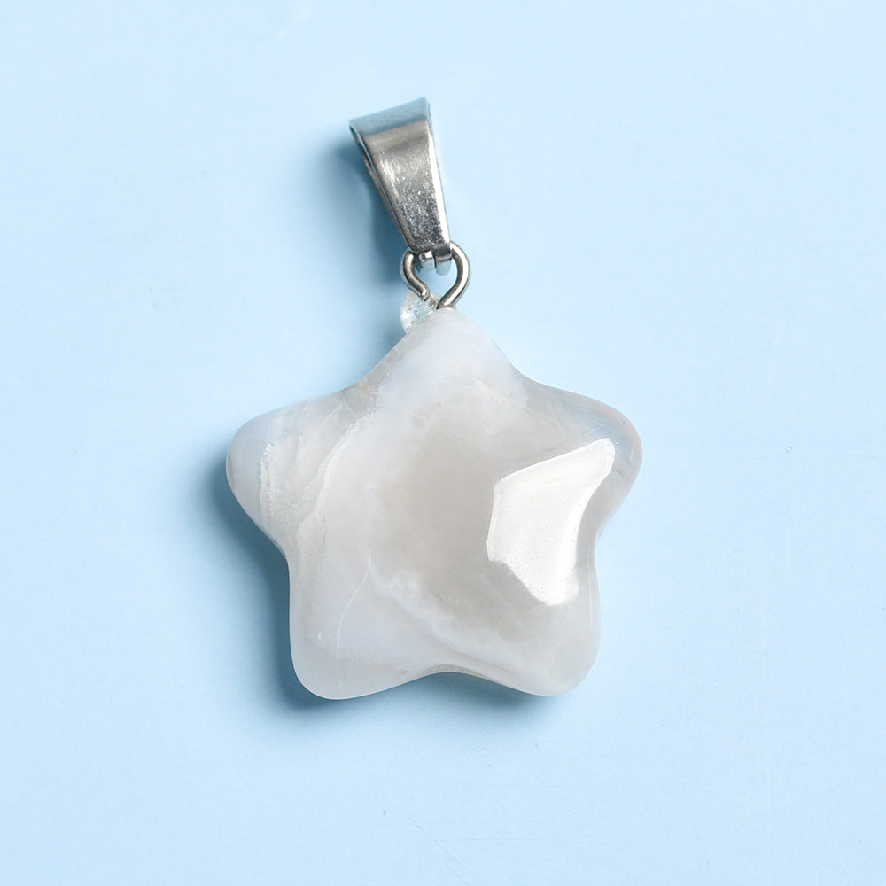 Natural crystal moon pendant a large number of inventory manufacturers direct many styles