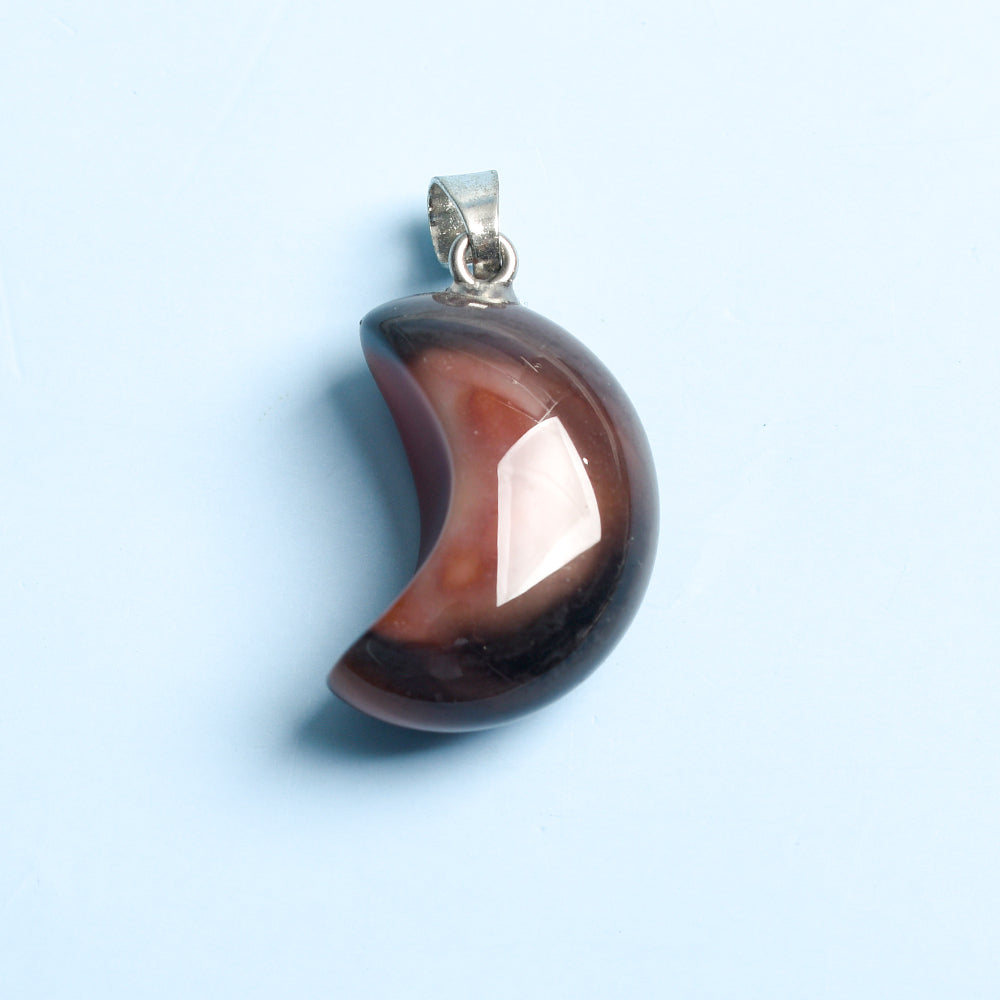 Natural crystal moon pendant a large number of inventory manufacturers direct many styles