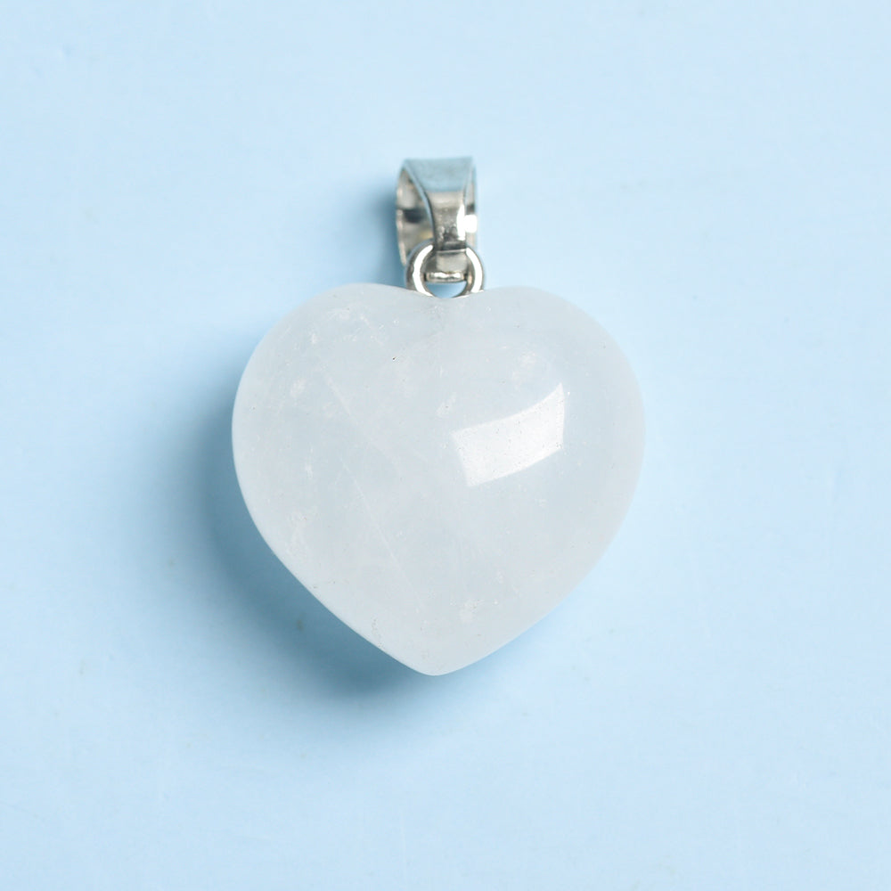 Natural crystal love pendant accessories wholesale large inventory manufacturers for direct supply