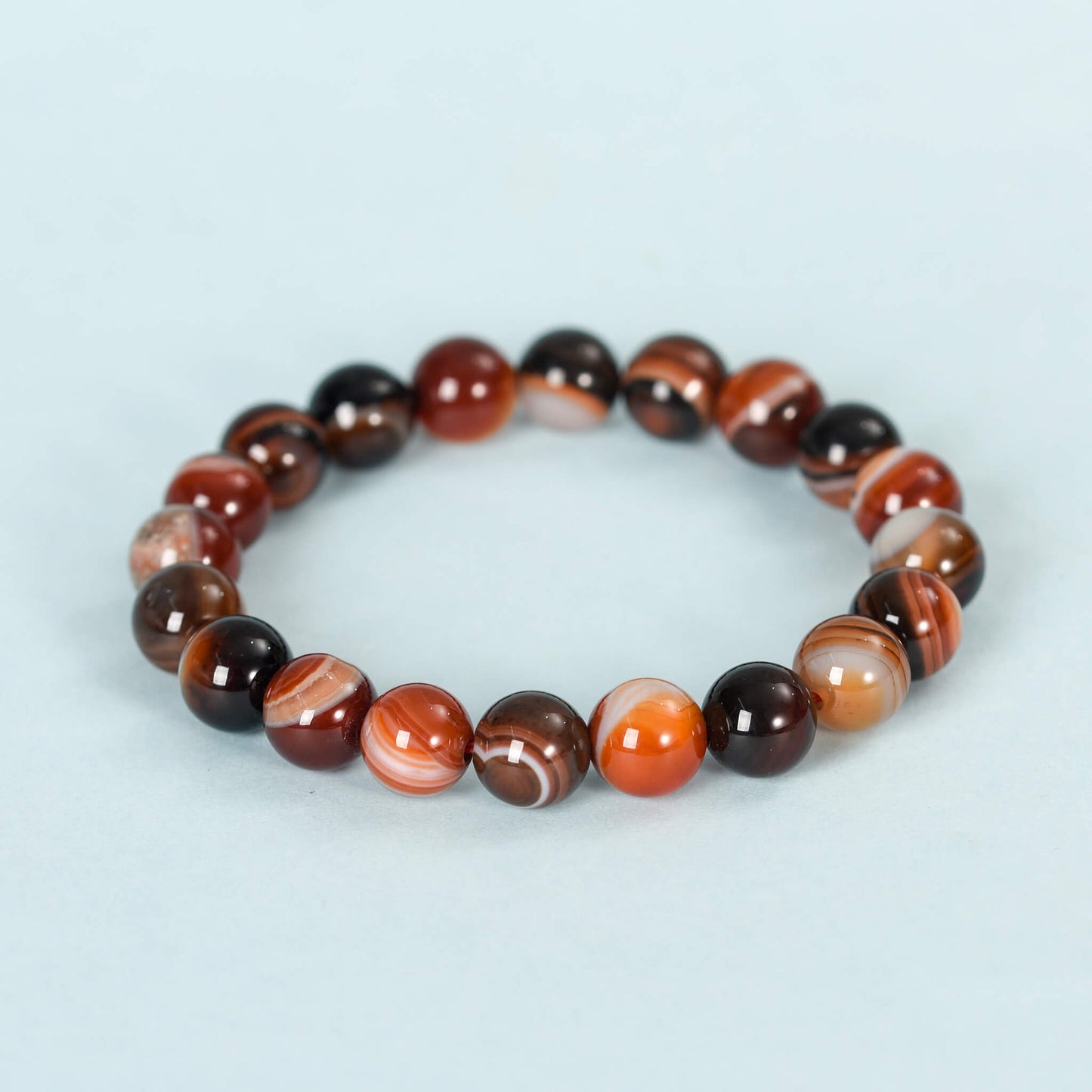 10mm single circle bracelet Crystal Bracelets Natural Artificial Bracelets