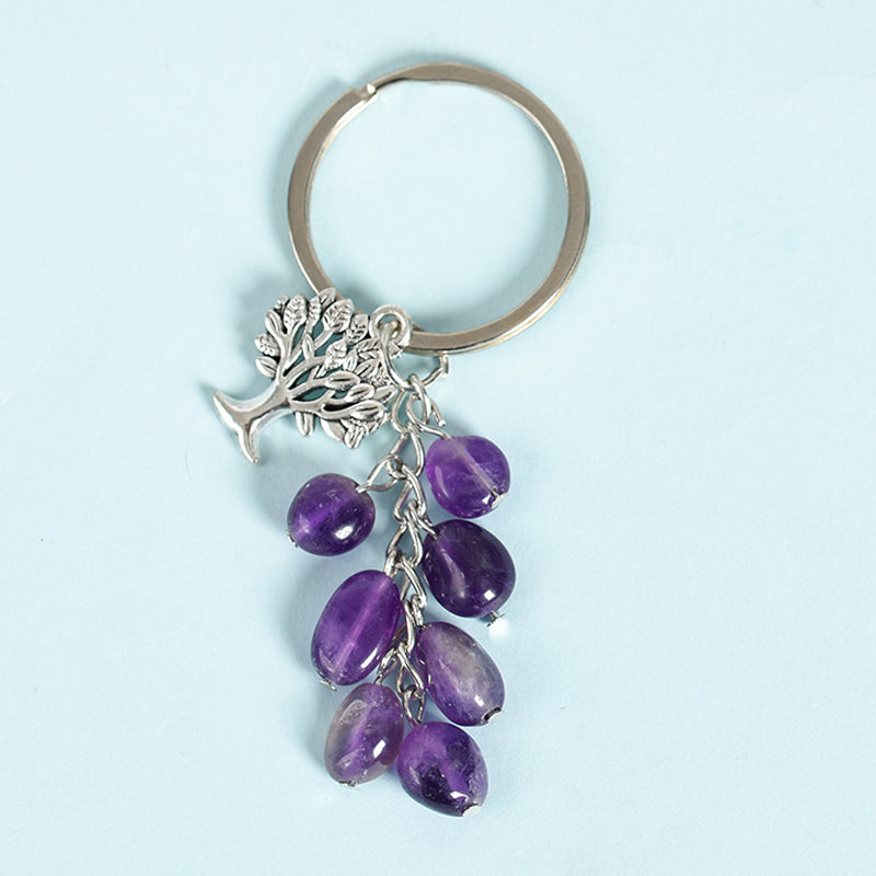 Gravel key chain Crystal accessories gifts wholesale Create personalized