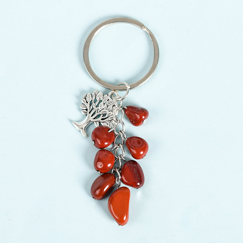 Gravel key chain Crystal accessories gifts wholesale Create personalized