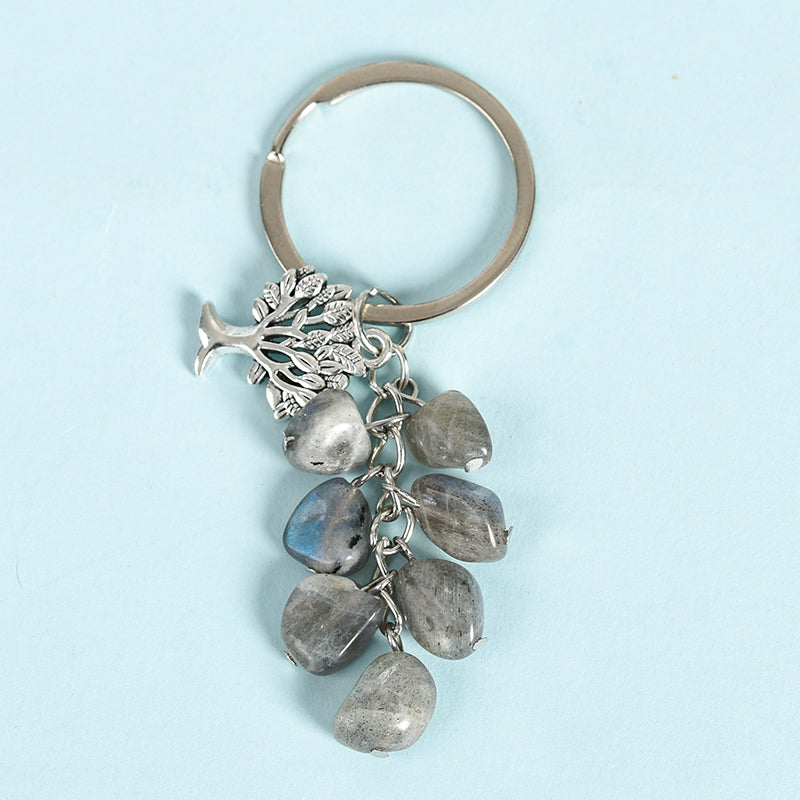 Gravel key chain Crystal accessories gifts wholesale Create personalized