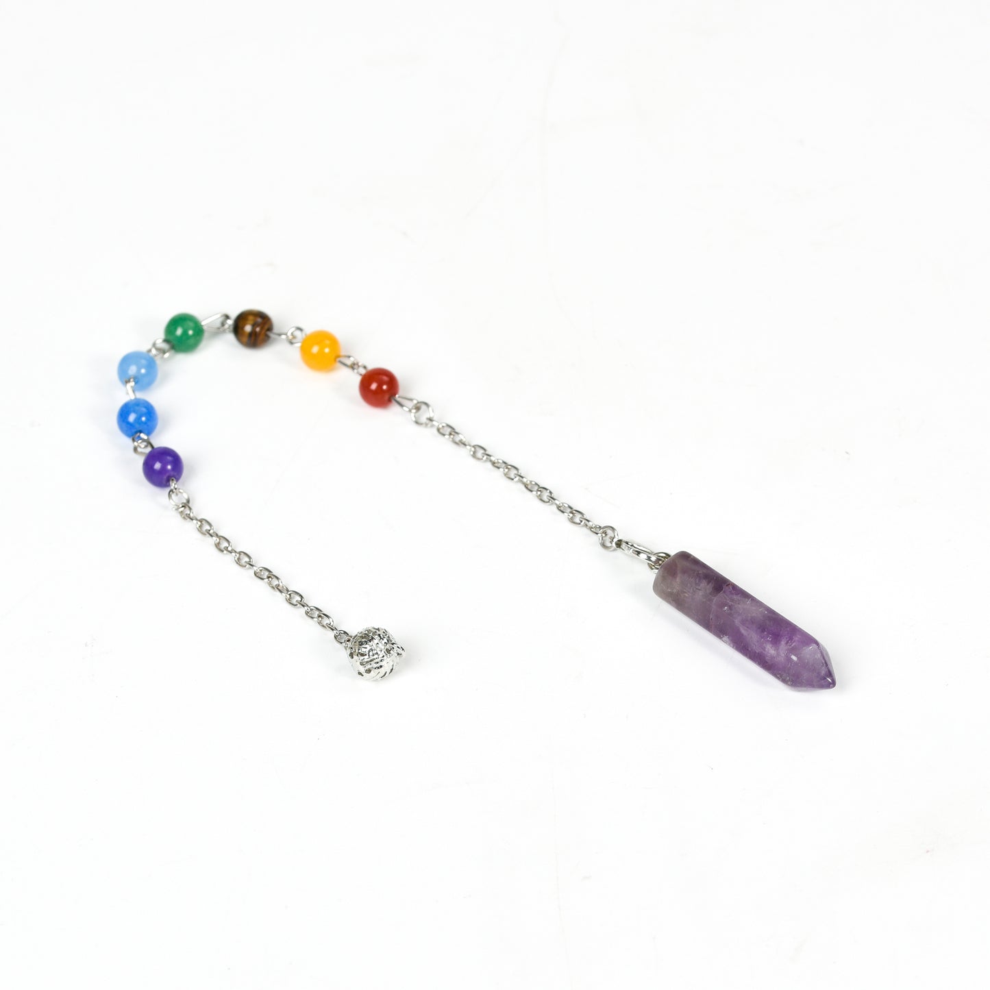 Seven Chakras Spiritual pendulum Pencil tip crystal