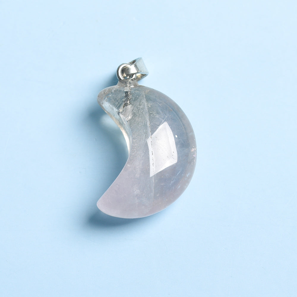 Natural crystal moon pendant a large number of inventory manufacturers direct many styles