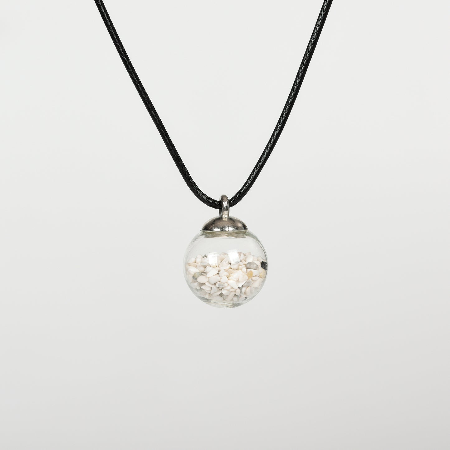 Glass ball necklace Pendant Fashion Simple Round pendant