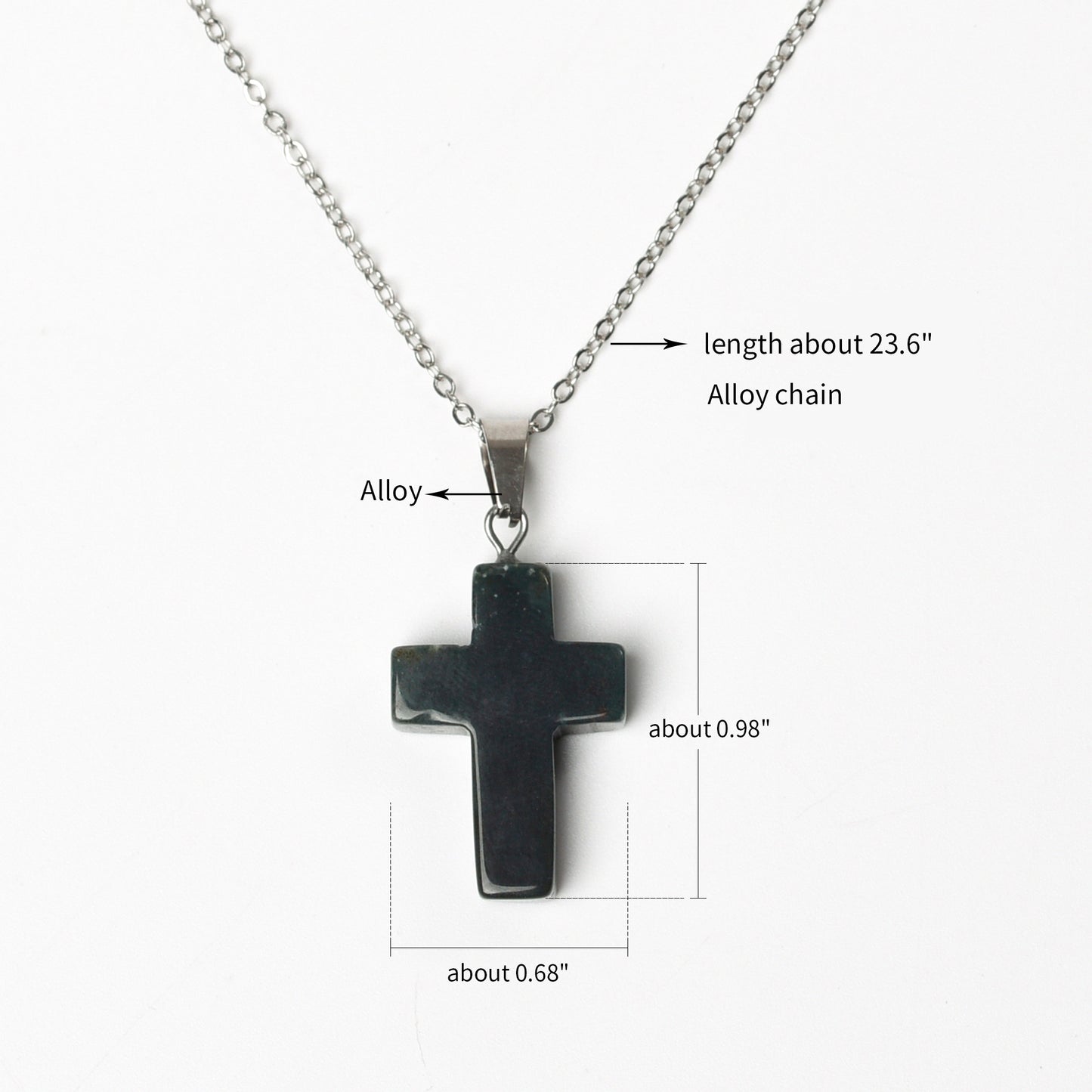 Cross Crystal Pendant