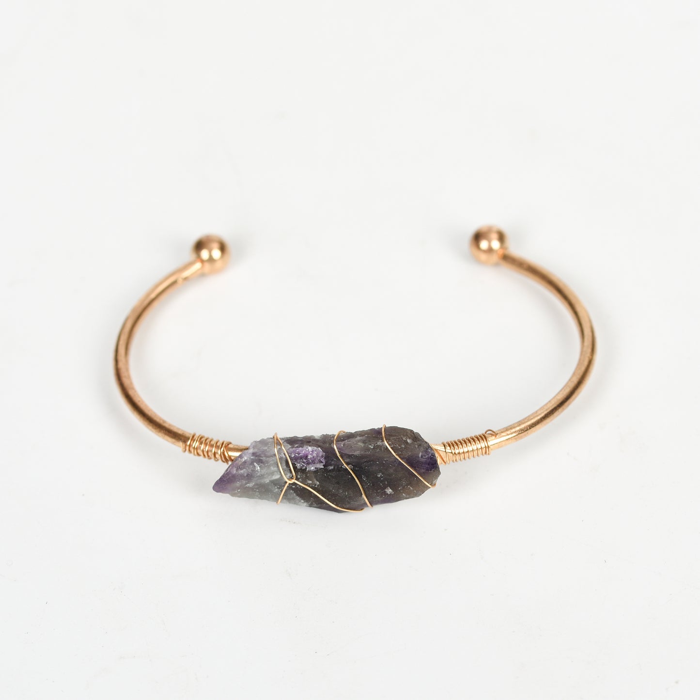 Copper wire raw stone bracelet tous bracelet manique bracelets wholesale energy crystal wholesale